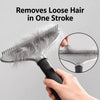 Stainless Steel Dematting Rake for Dogs and Cats