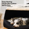 Removable Washable Tent-Style Pet Bed for Dogs