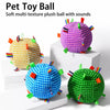 Squeaky Plush Ball Dog Toy