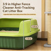 Spacious Cat Litter Box for Kittens and Adult Cats