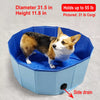Foldable Pet Bath Tub for Dogs and Cats, Outdoor Use