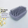 Pet Bathing & Deshedding Brush for Dogs and Cats