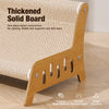 Large Cat Scratcher Lounger with Sisal Surface