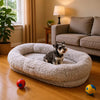 Oversized Plush Pet Bed with Removable Washable Cover