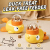 Yellow Duck Interactive Treat-Dispensing Toy for Cats and Dogs