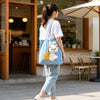 Oxford Cloth Cat Carrier Shoulder Bag with Top Opening