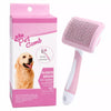 Self-Cleaning Pet Deshedding Brush for Dogs and Cats