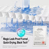 Adhesive-Backed Dog Pee Pads with Funnel-Shaped Design