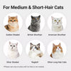 Dual-Sided Dog & Cat Grooming Brush for Deshedding and Detangling