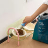 Wide-Opening Slow-Feeder Double Bowl Set for Pets