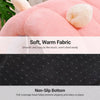 Enclosed Plush Cat Bed with Tunnel Design