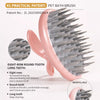 Wood-Handle Pet Bath & Grooming Brush for Dogs and Cats