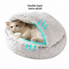 Nest-Style Pet Bed for Cats and Dogs