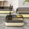 Large Low-Entry Cat Litter Box with Side Opening