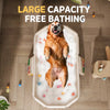 Large Foldable Plastic Pet Bath Tub for Dogs and Cats
