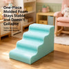 Foam Pet Stairs with Removable Washable Cover for Dogs and Cats