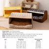 Enclosed Cat & Dog Bed with Removable, Washable Cushion