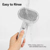 Dual-Sided Dog & Cat Grooming Brush for Deshedding and Detangling