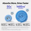 Adhesive-Backed Dog Pee Pads with Funnel-Shaped Design