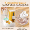 Automatic Pet Feeder with Dual Food and Water Bowls