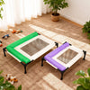Elevated Dog & Cat Cot Bed with Removable Cover