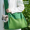 Portable Breathable Mesh Pet Carrier with Shoulder Strap