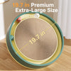 Round Kraft Paper Cat Scratcher with Built-In Toy Balls