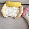 Reversible Curved Pet Sofa Bed for Small Dogs and Cats