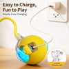 Automatic Cat Toy Ball with Teaser String, 3 Play Modes