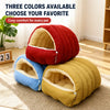Semi-Enclosed Pet Bed for Cats and Small Dogs