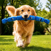 Four-Section Squeaky Sausage Dog Toy for Tug Play