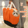 Faux Leather Enclosed Car Pet Carrier for Small Pets