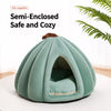 Enclosed Cat & Small Dog House Bed