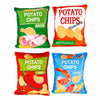 Plush Potato Chip Squeaky Toy for Dogs and Cats