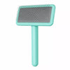 Cushioned Pet Pin Brush for Fluffing and Detangling
