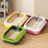 Spacious Cat Litter Box for Kittens and Adult Cats