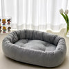 Removable-Washable All-Season Pet Bed for Cats & Dogs