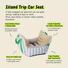 Car Pet Bed with Removable Cover and Seat Belt Strap