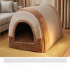 Enclosed Pet Bed with Removable Washable Cover