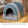 Enclosed Pet Bed with Removable Washable Cover