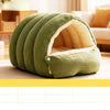 Semi-Enclosed Cat & Dog Bed with Removable Cover