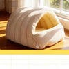 Semi-Enclosed Cat & Dog Bed with Removable Cover