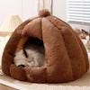 Enclosed Cat Tent Bed with Removable Washable Cover