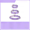 Faux Leather Collar with Gemstone-Inspired Detail for Dogs and Cats