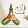 Vest-Style Dog Harness and Leash for Small to Medium Dogs
