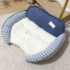 Reversible Curved Pet Sofa Bed for Small Dogs and Cats