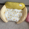 Reversible Curved Pet Sofa Bed for Small Dogs and Cats