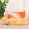 Pet Bed for Cats and Dogs ¨C Padded and Round Styles
