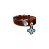 Faux Leather Collar for Small Dogs and Cats
