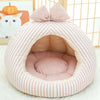 Enclosed Pet Bed for Cats and Small Dogs